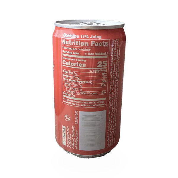 OLIPOP Strawberry Vanilla Sparkling Tonic – 12 fl oz