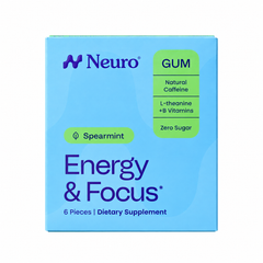 Neuro Gum, Spearmint, 6 pieces