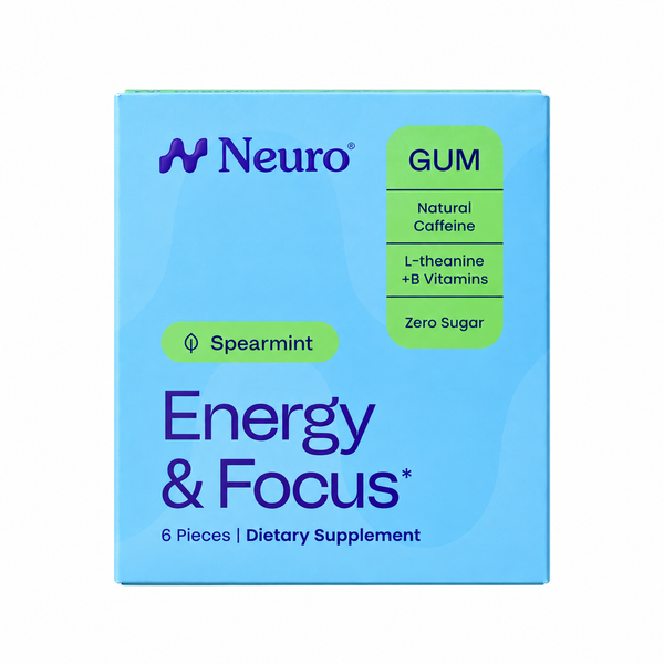 Neuro Gum, Spearmint, 6 pieces