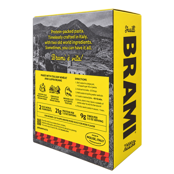 Brami Protein Pasta, Fusili, 16 oz