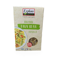 Explore Cuisine Organic Fava Bean Fusilli – 8 oz