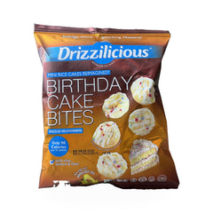 Drizzilicious Birthday Cake Bites – 0.74 oz