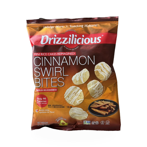 Drizzilicious Cinnamon Swirl Bites – 0.74 oz