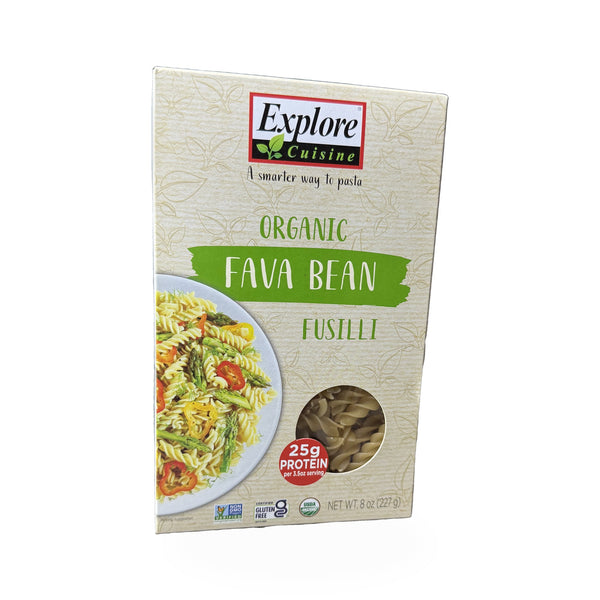 Explore Cuisine Organic Fava Bean Fusilli – 8 oz