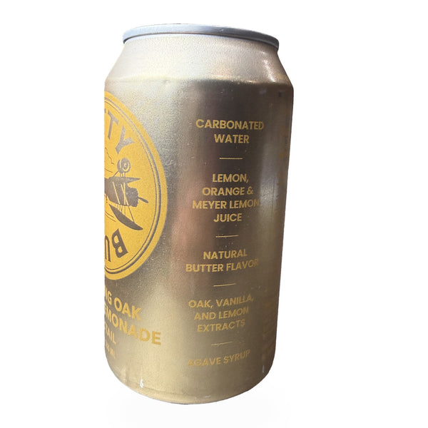 Betty Buzz Oak Smoked Lemonade Sparkling Mocktail – 12 fl oz